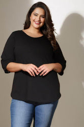 Plus Size Black Tshirt