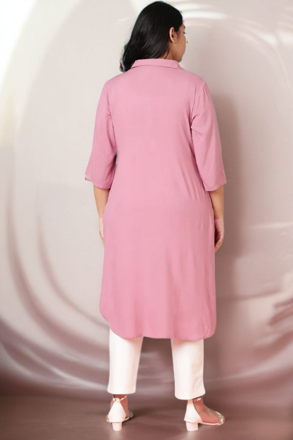 Pink Kurta for Women