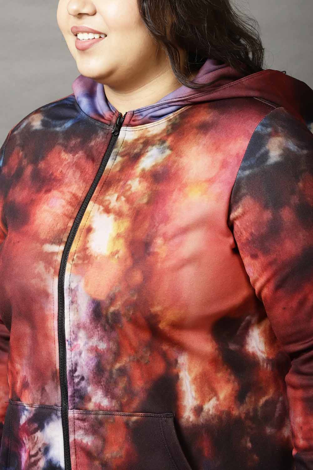 Buy Multi Color Cotton Tie Dye Rainbow Jacket For Men by Theorem Online at  Aza Fashions.