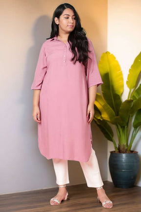 Pink Kurta