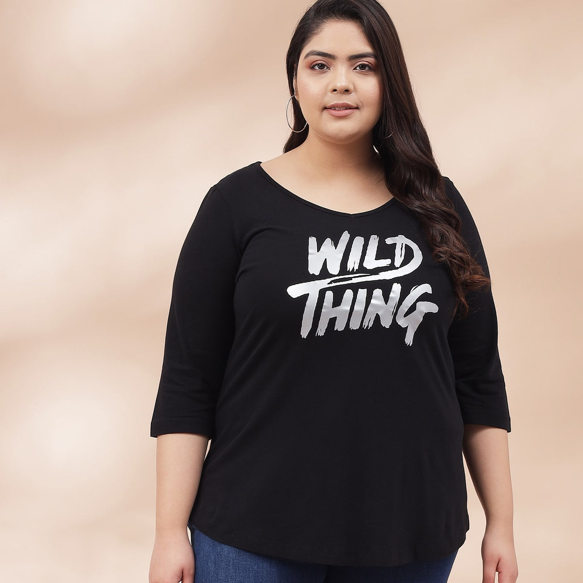 Wild Thing Black Tshirt