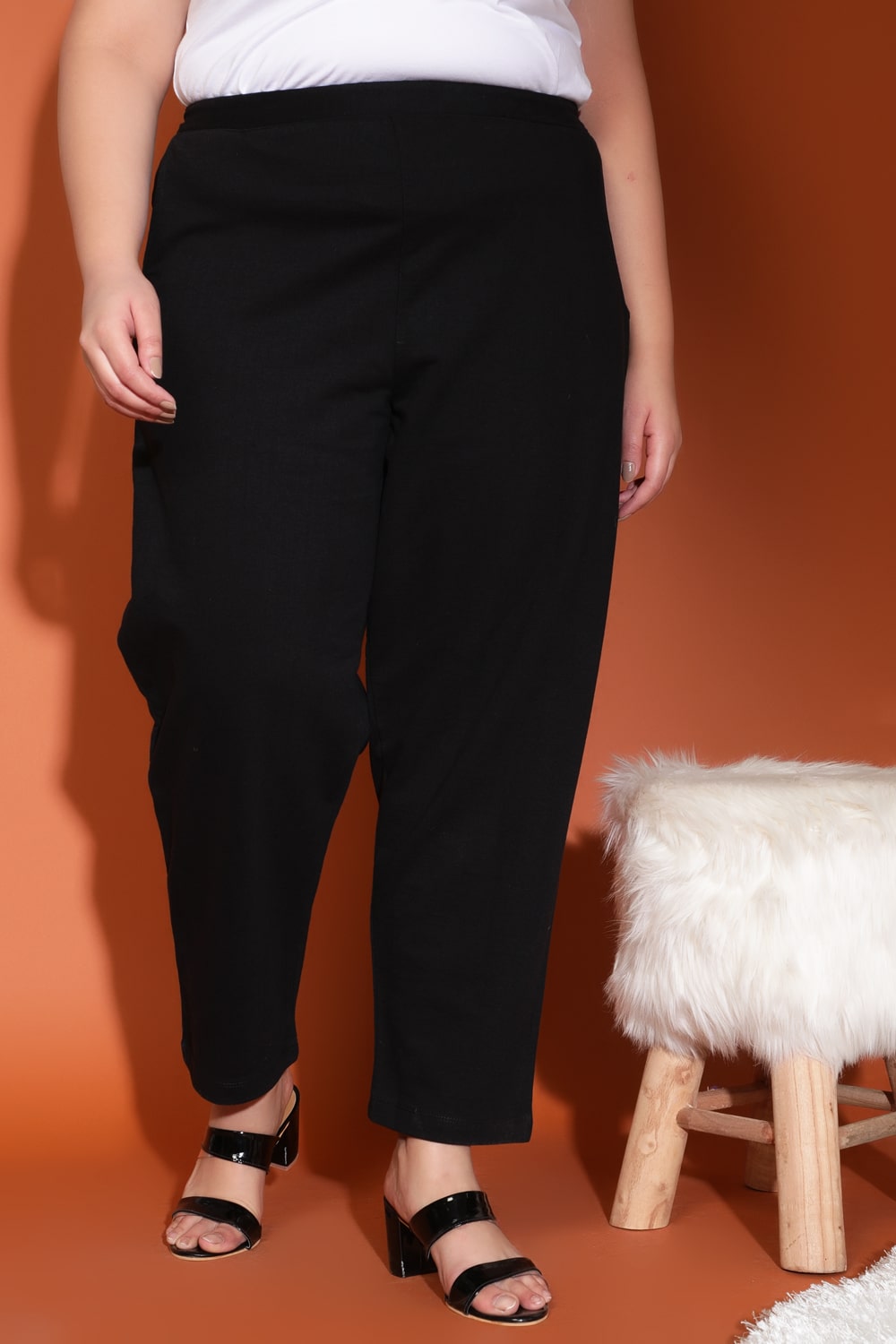 Buy Black Warm Winter Fleece Pants