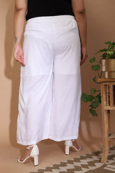 White Palazzo Pants